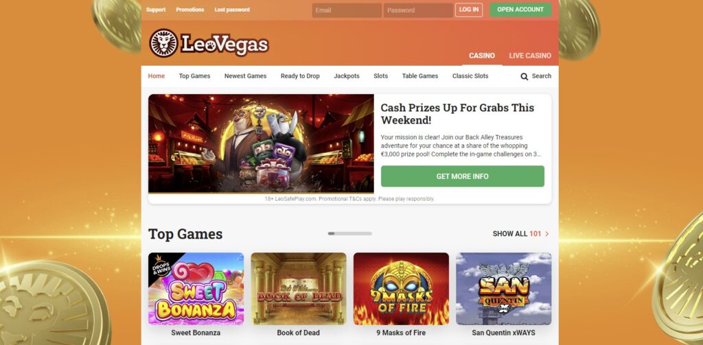 LeoVegas Casino Review