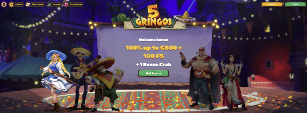 5Gringos Casino Review