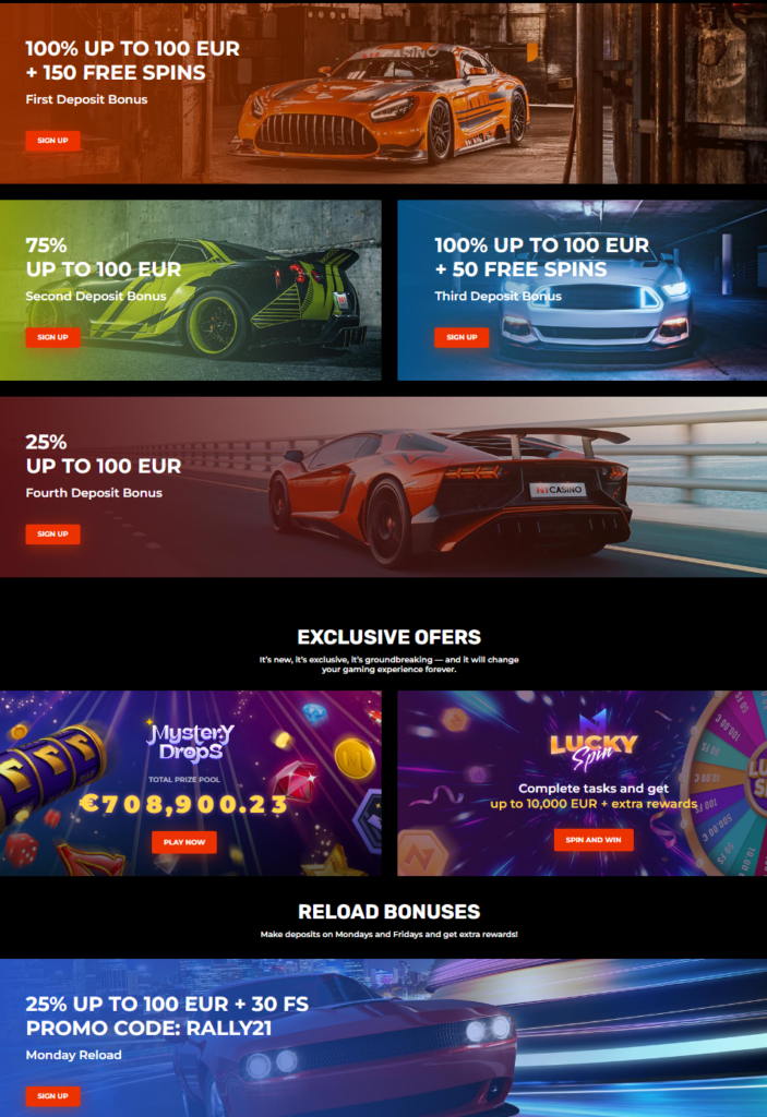 N1 Casino Bonus and Promotions